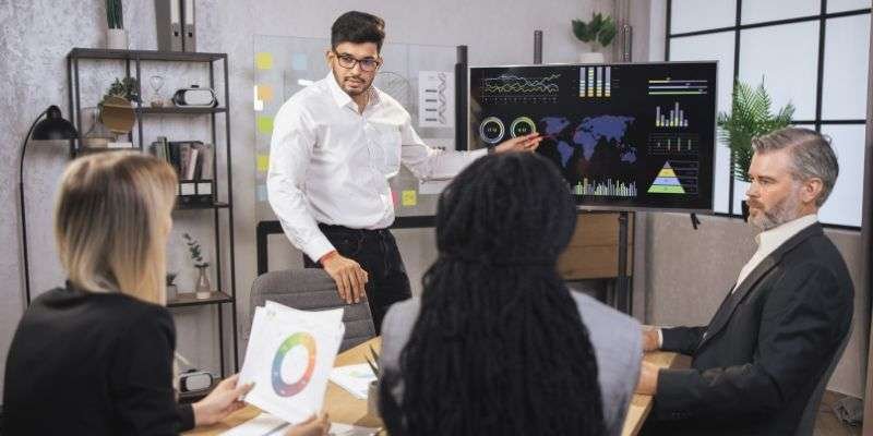 Mid-sized software company providing B2B data analytics solutions