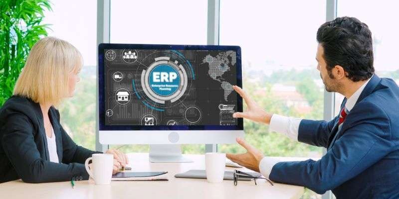 B2B ERP software provider targeting enterprises