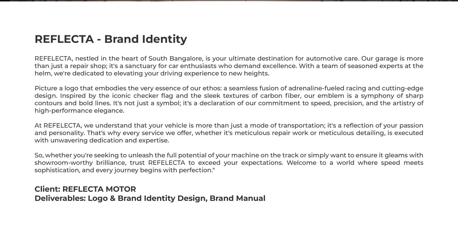 Reflecta Motor's Branding by Dtroffle 02