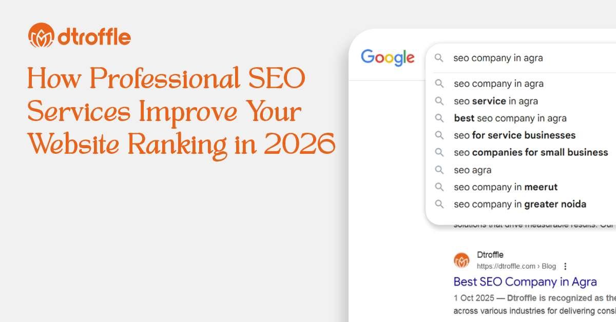 How Professional SEO Services Improve Your Website Ranking