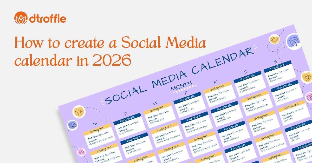How to Create a Social Media Calendar in 2026