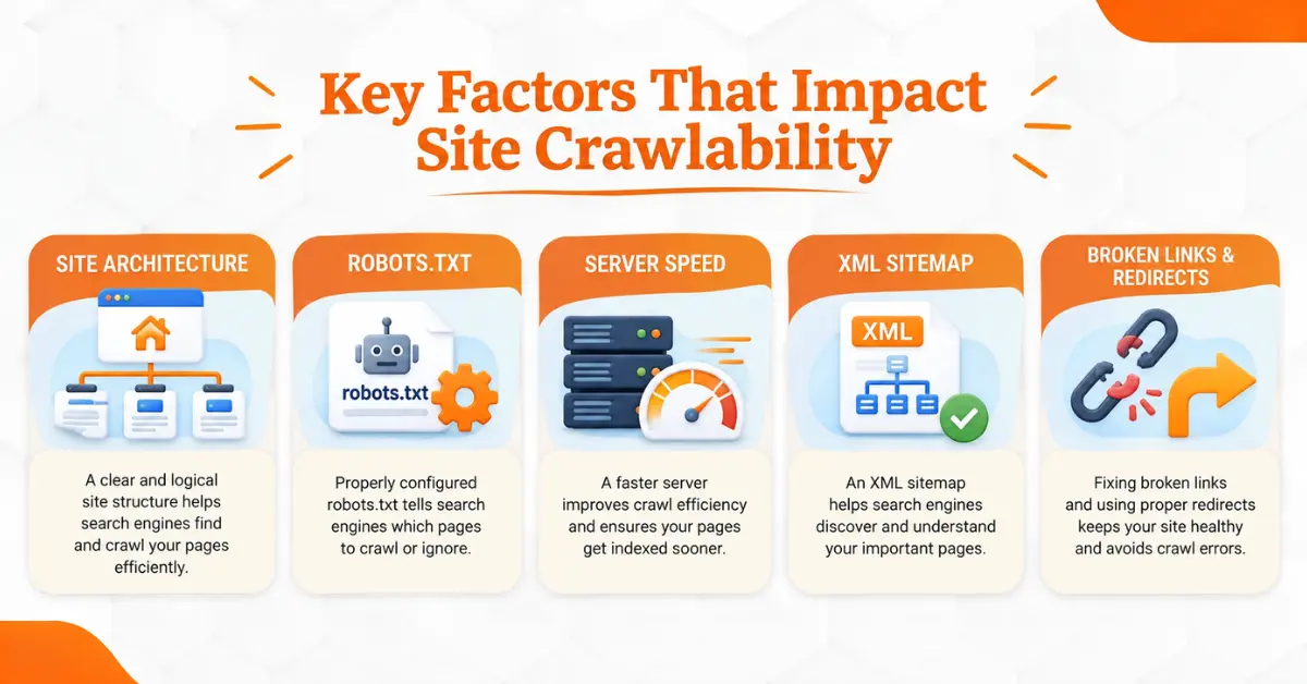 Key Factors That Impact Site Crawlability
